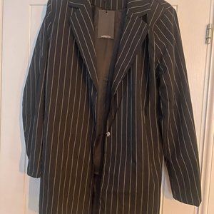 ASOS pinstripe blazer